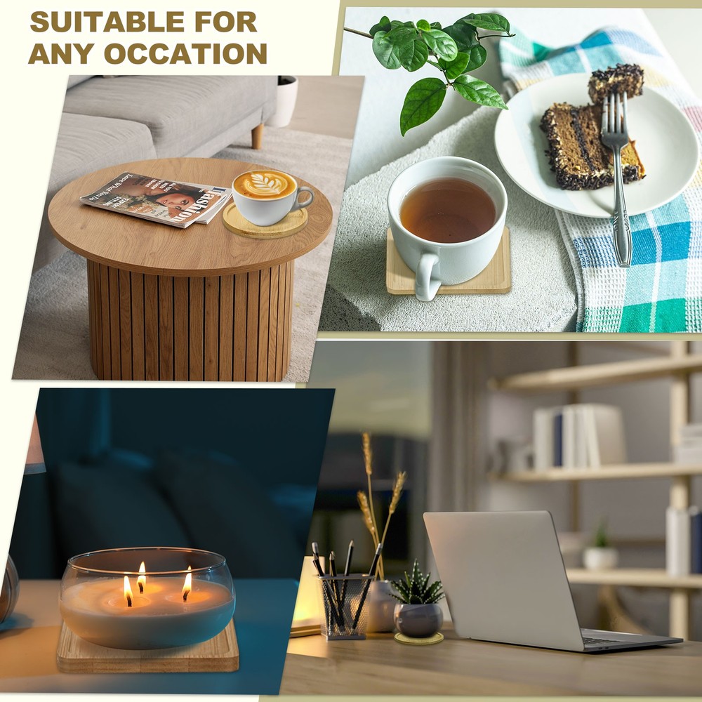 Hexagonal coasters 2pcs 120x105x10mm for kitchen bar table