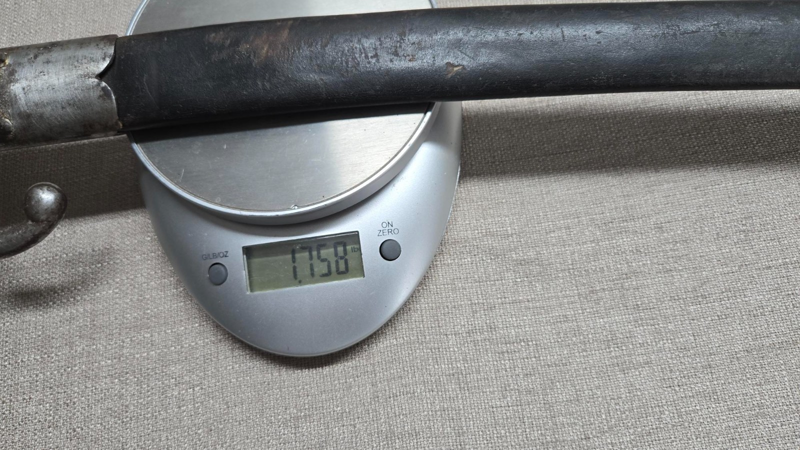 DANISH MODEL 1867 REMINGTON ROLLING BLOCK RIFLE SWORD BAYONET WITH SCABBARD