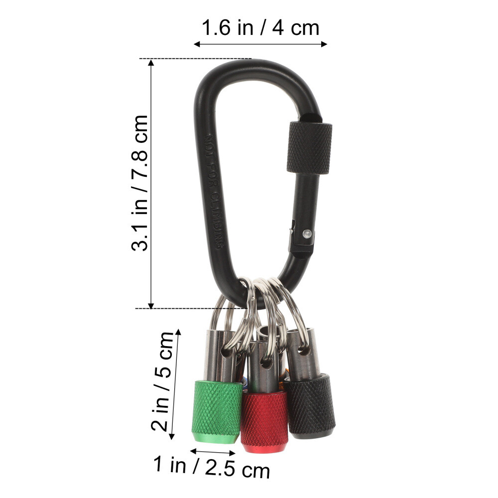 Drill Bit Keychain Holder Keychain Screwdriver Drill Bit Holder Bit Set Tool