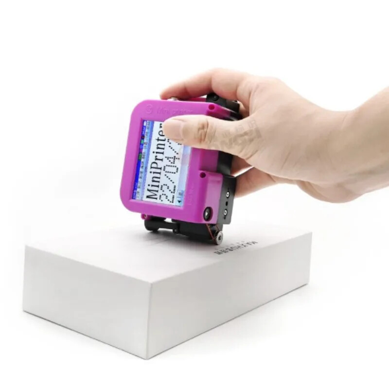 Plastic bag QR code printer, handheld date mini inkjet printer