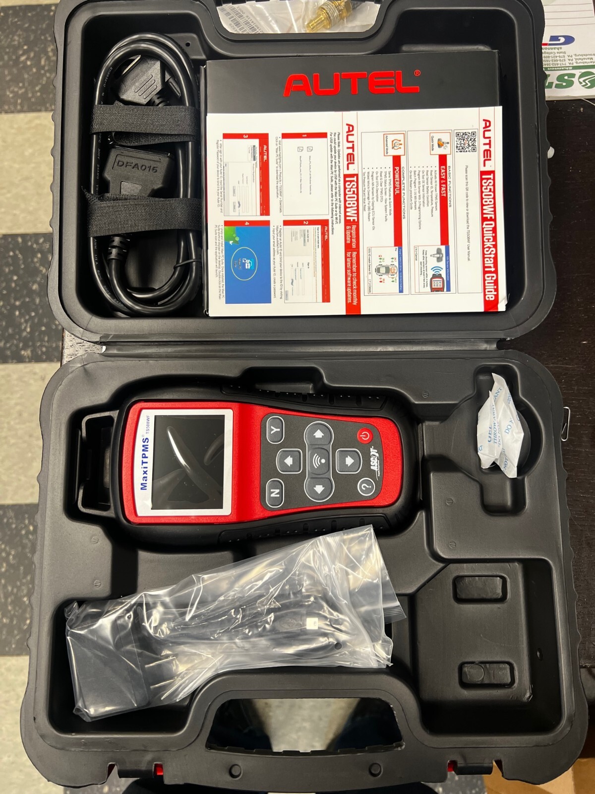Autel MaxiTPMS TS508WF TPMS Relearn Tool TPMS Sensors Activate/Reset/Programming