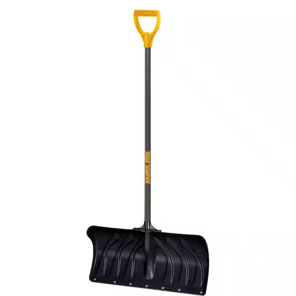 38.3 In. Steel Handle Plastic Snow Shovel
