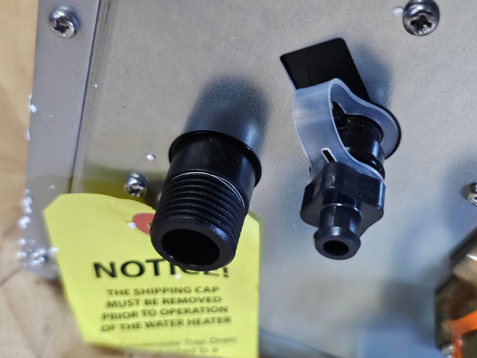 RHEEM ECOH160DVLN-3 Tankless Natural Gas Water Heater 8.4 GPM 157,000 BTU