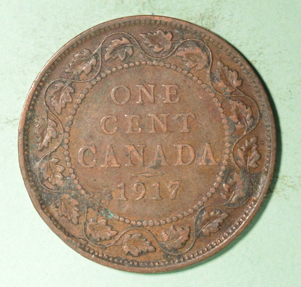 1917 - Canada Large Cent  - INV# X-239