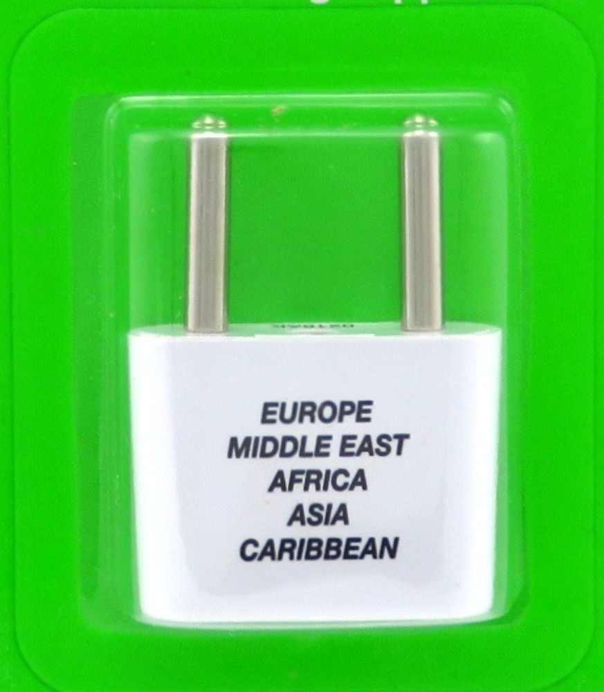 2 Pack Travel Smart Adapter Plug