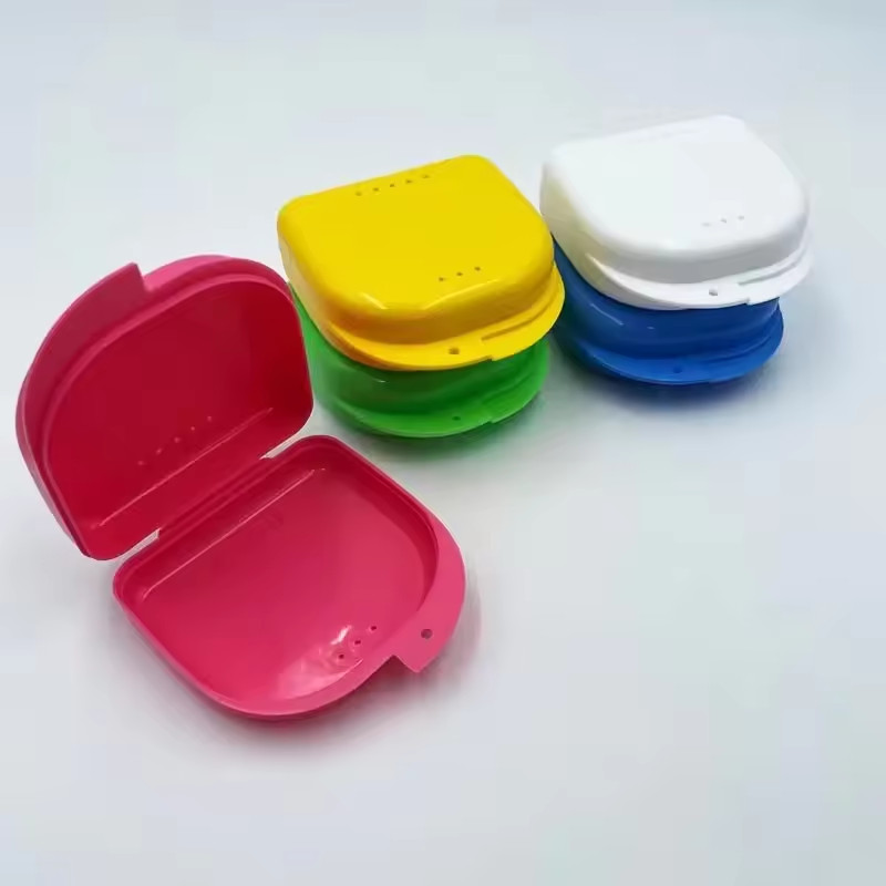 Orthodontic Retainer Box Teeth Mouth Denture Dental Case Guard Storage Container