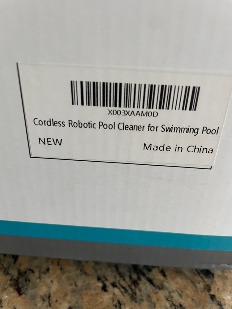 Vidapool Cordless Robotic Pool Cleaner, Portable Pool Vacuum VRPC01