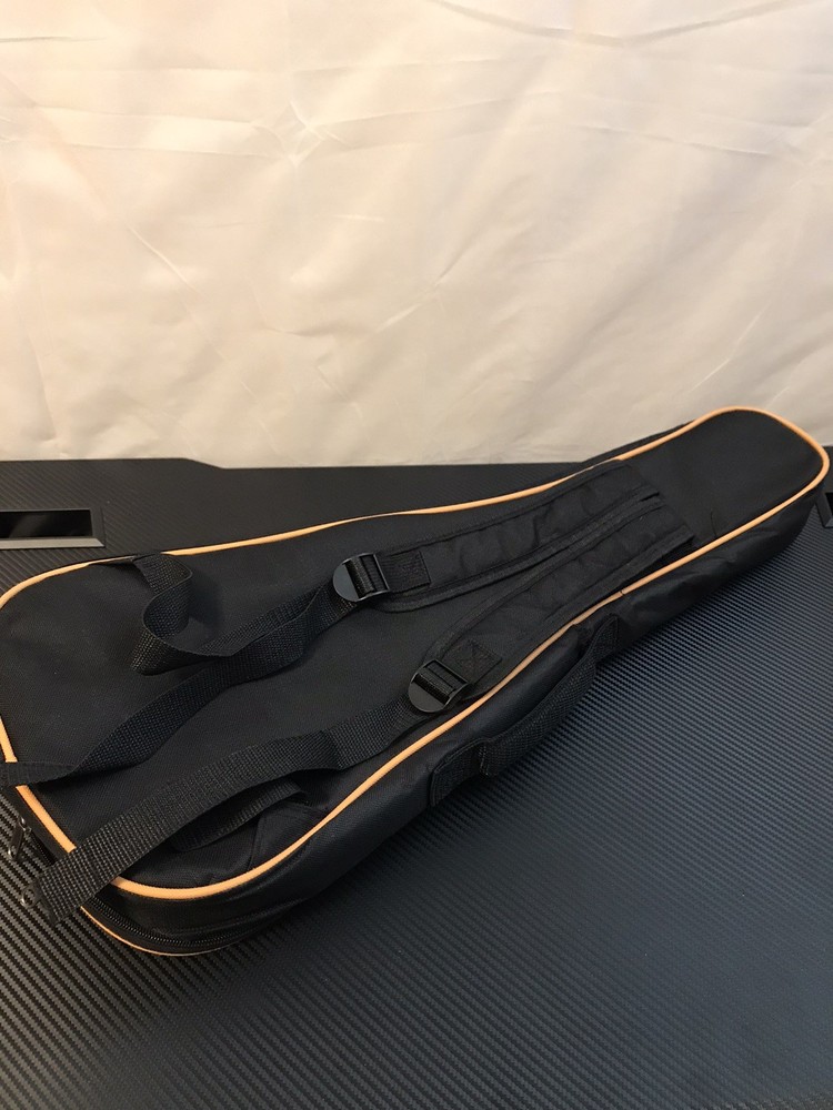 Donner Black Ukulele Soft Carrying Case with Adjustable Straps