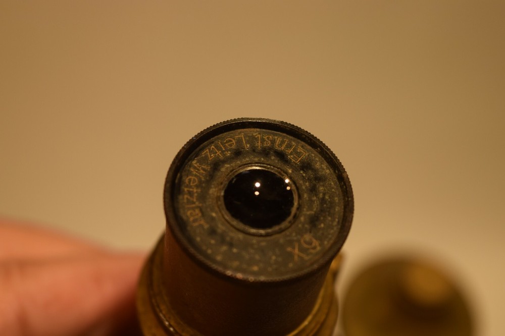Ernst Leitz Wetzlar Brass Microscope
