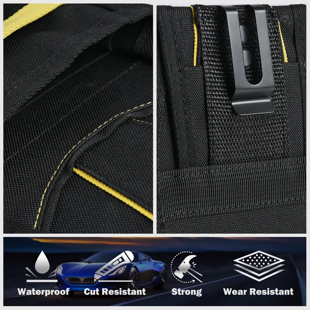 Organizer Tool Pouch Multipurpose Wrapping Tool Bag Mini Work Holder Heavyduty S