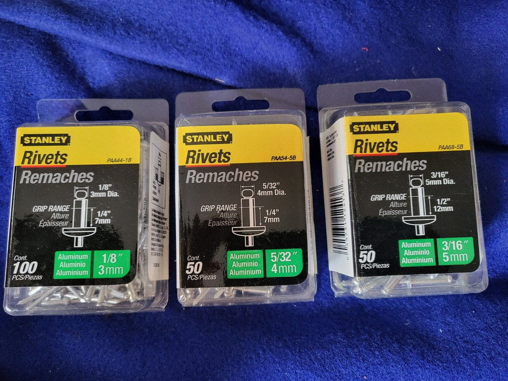 Stanley Rivet Tool + rivets
