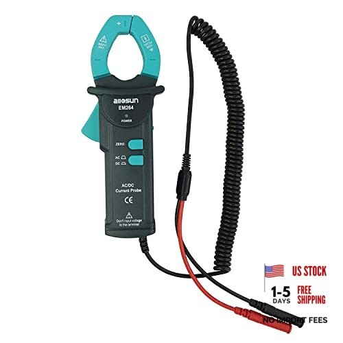 AC/DC Clamp Meter Multimeter 400A True RMS Current Tester, Hall Effect