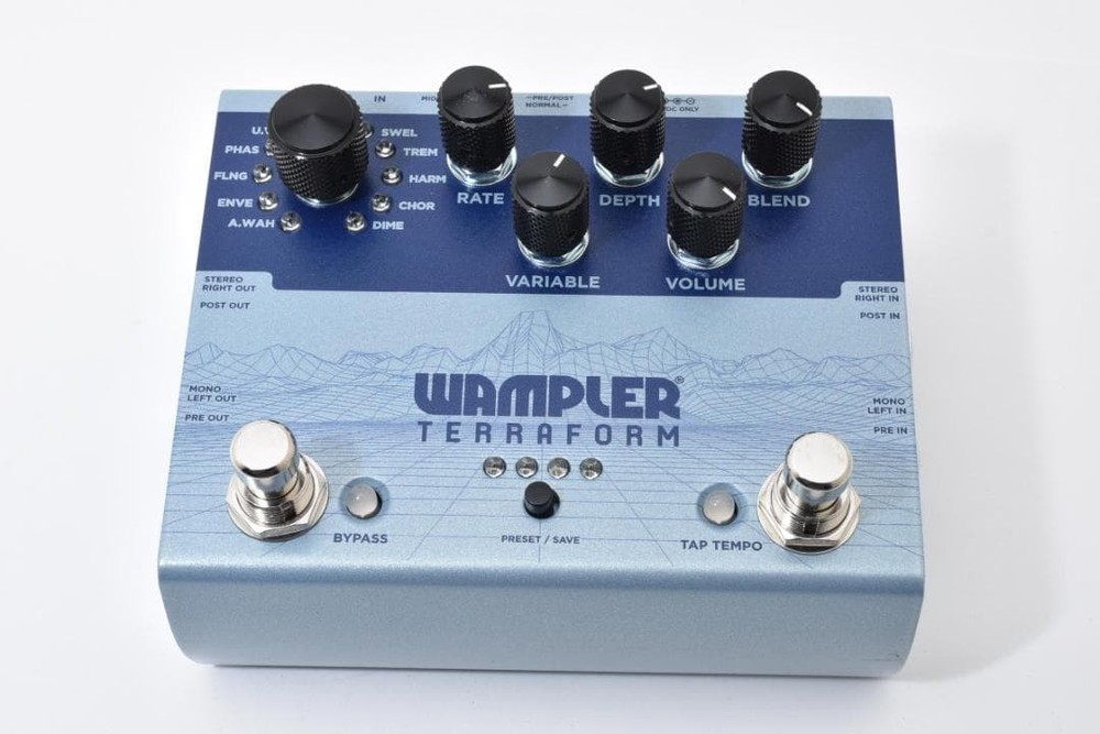 Wampler Pedals Terraform Multi-Modulation Pedal New Unused