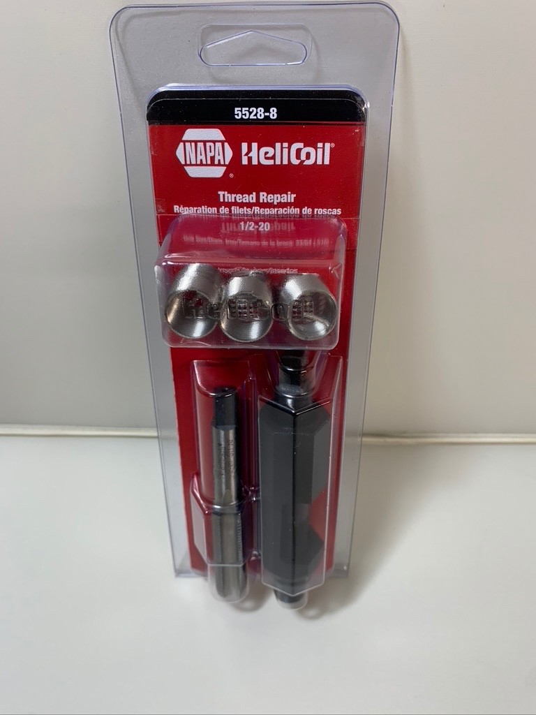 Helicoil Thread Repair Kit 5528-8  1/2-20  With 6 Stainless Steel Inserts Napa