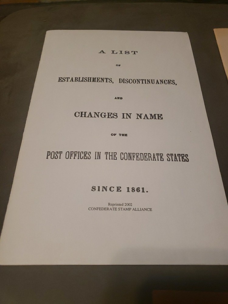 Confederate Postal Book Bundle