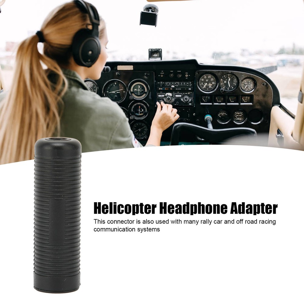 Replacement Helicopter Plug Headset Adapter U‑174/U Solder Type Headset Adapter