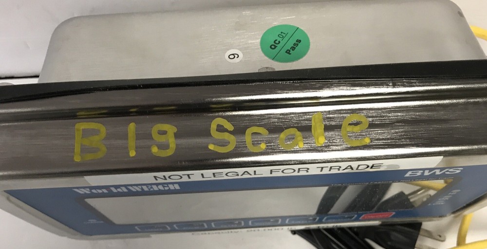 World Weigh BWS Digital Floor Scale (5000 lbs)