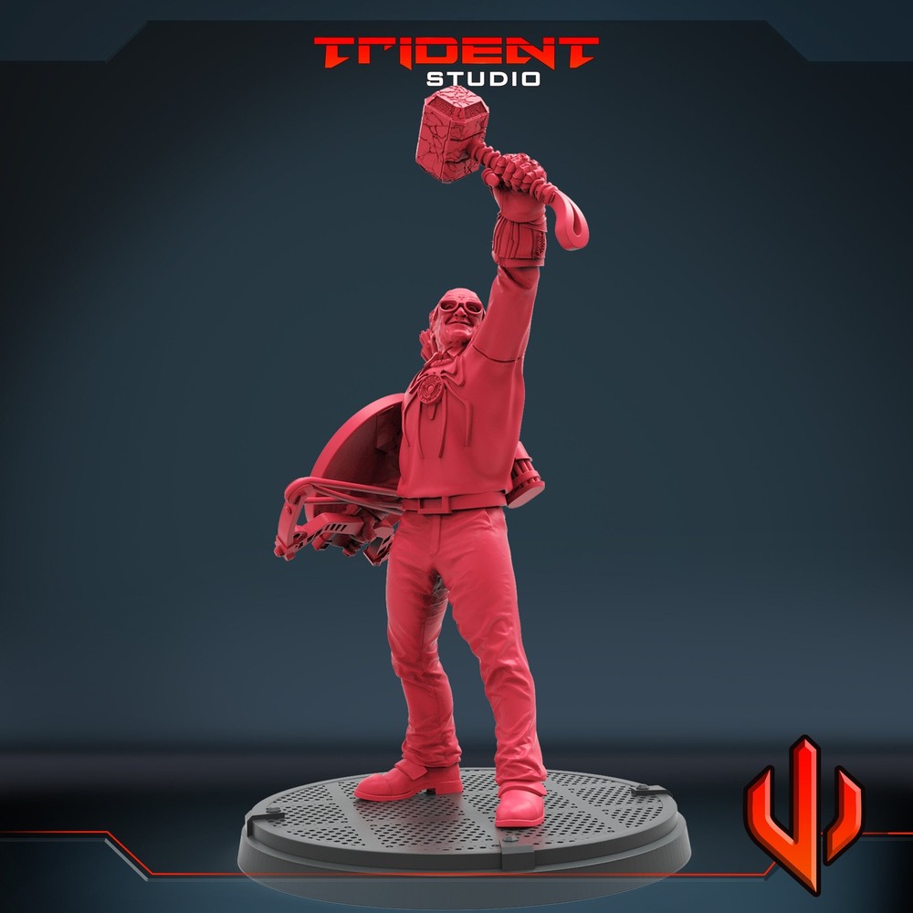 Stan Lee - C | 40mm Crisis Protocol | DnD Miniatures | Tabletop Gaming |