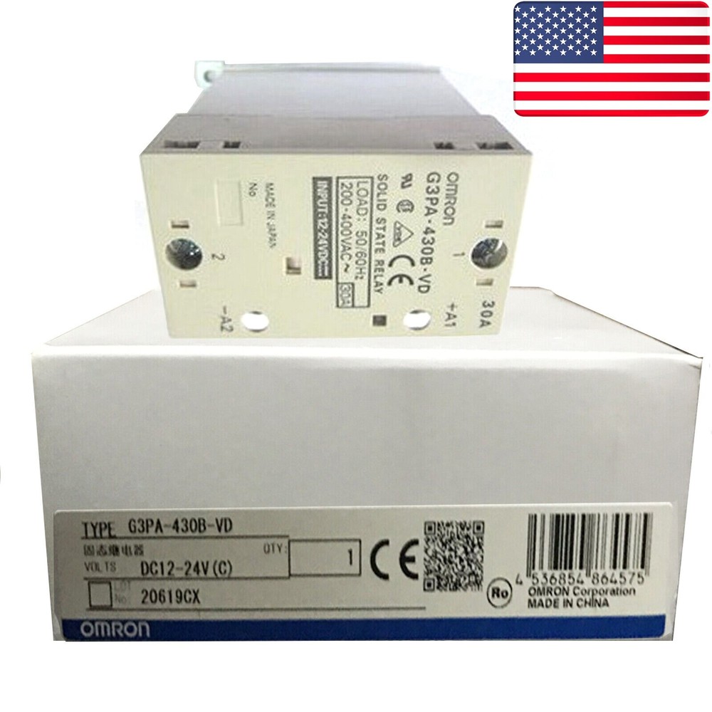 1PCS Omron 30A Solid State Relay G3PA-430B-VD- US Stock
