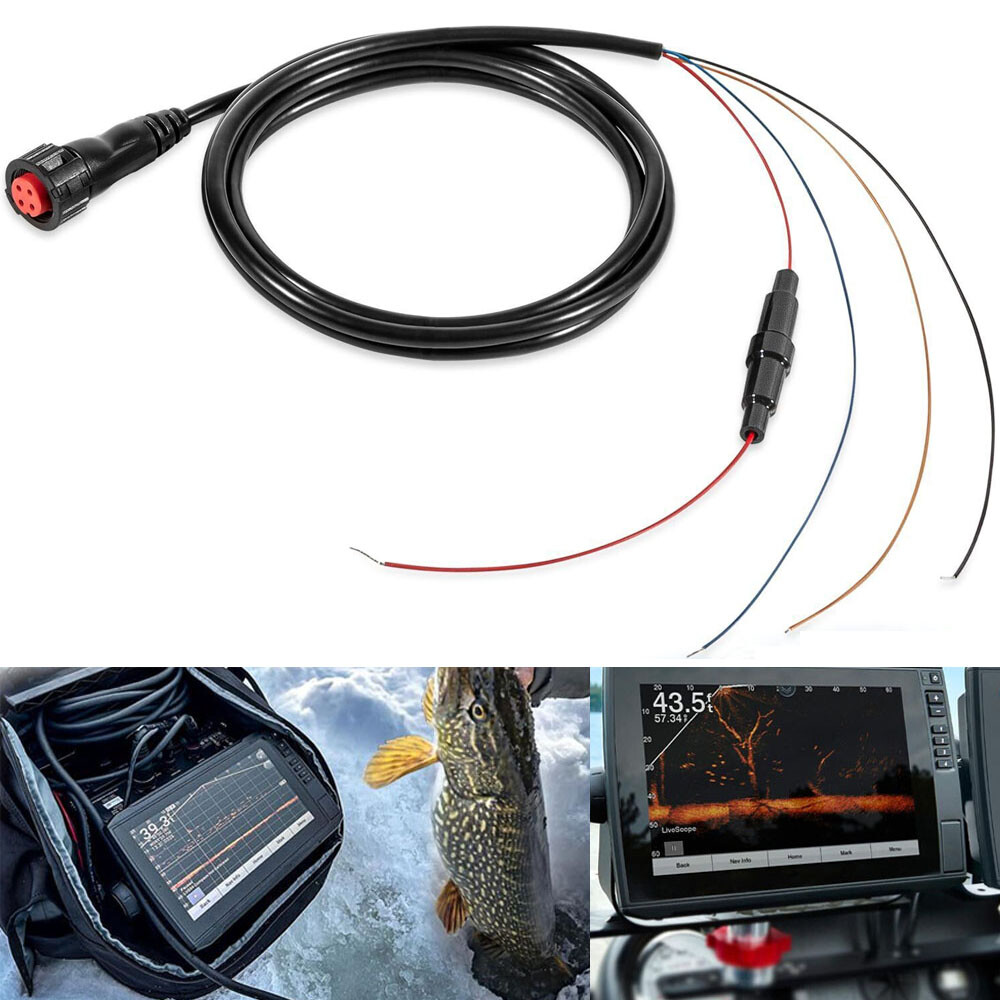 Power Data Cable 010-12445-00 for Garmin echoMAP Chirp/Plus/UHD GPSMAP Panoptix