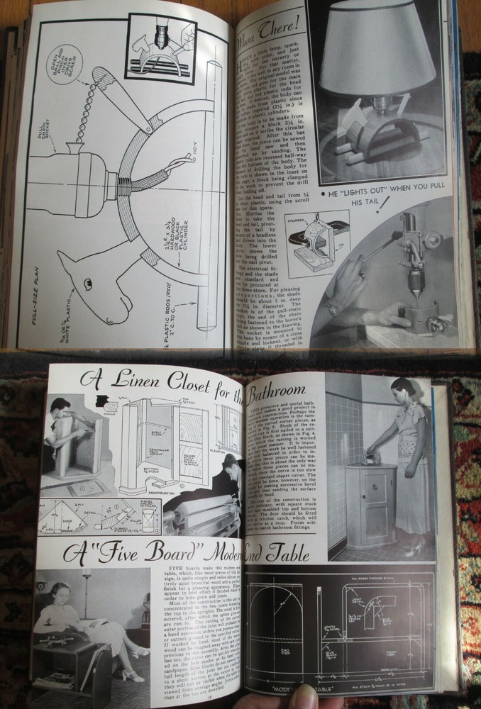 Oct 1939-March 1940 Deltagram +Practical Delta Tools Projects 11 Issues w/Plans