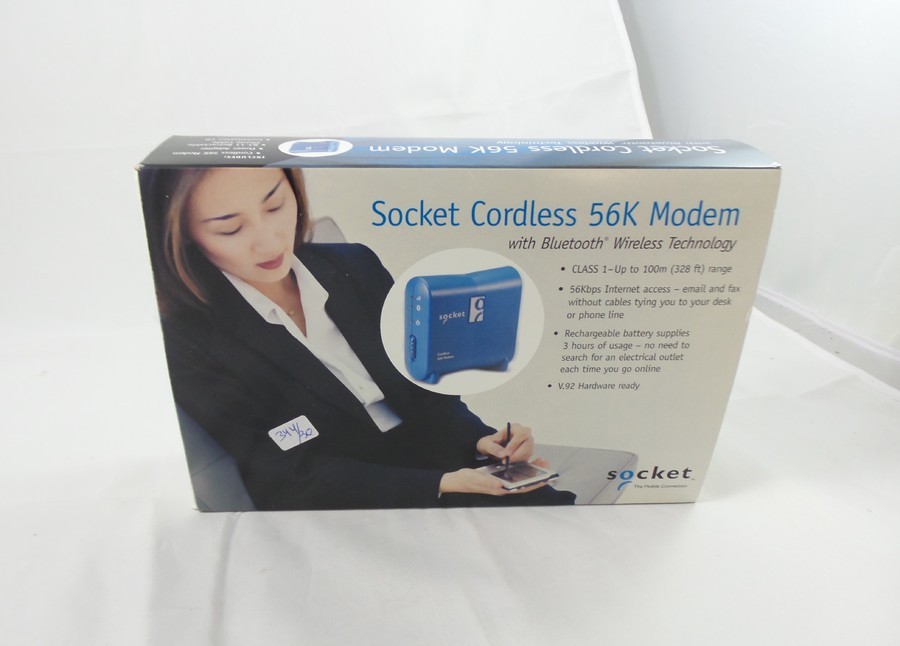 Socket 56Kbps Portable Cordless Bluetooth Modem V.92 (CM7100-510)
