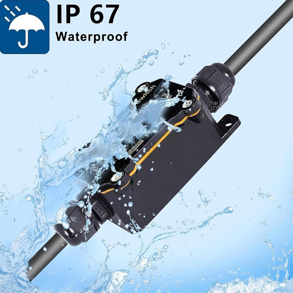 Remote Control Switch,Waterproof Switch DC 12/24/48 Volts 20A,Wireless 433 MH...