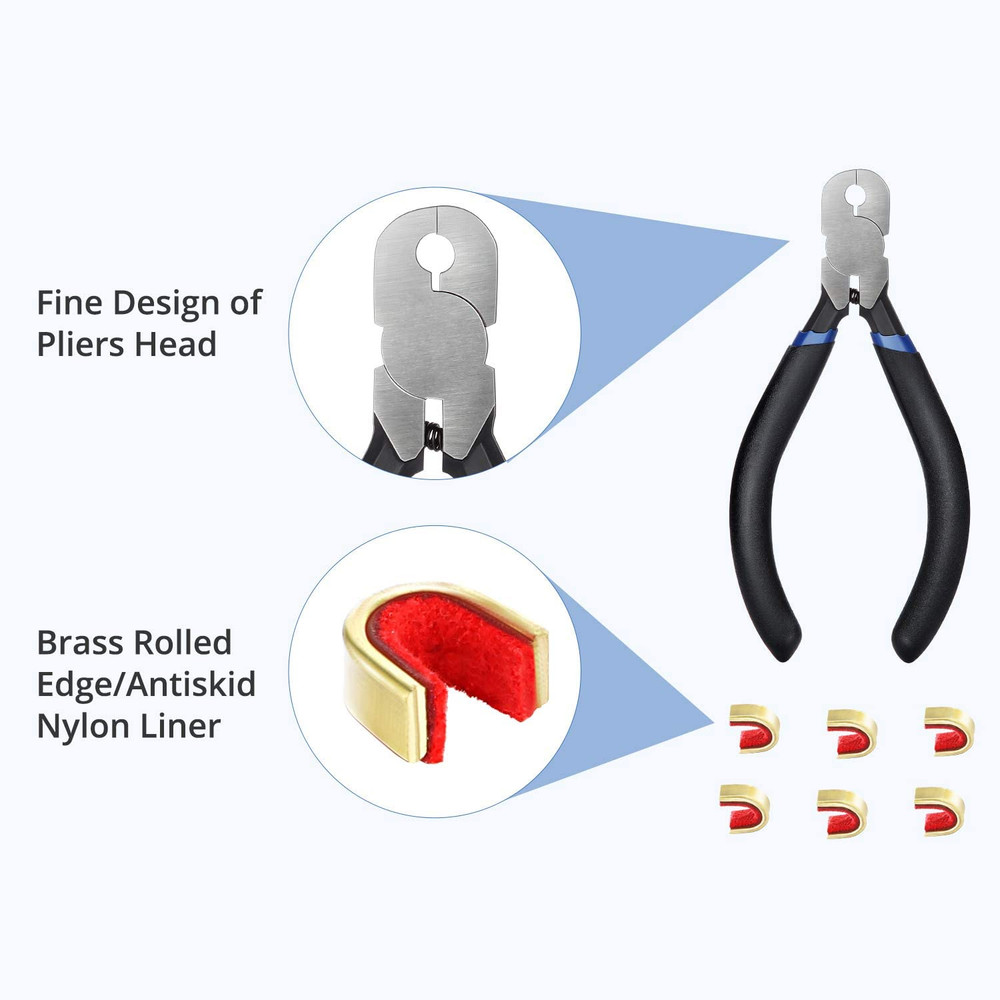 Bow String Nocking Points Pliers Strings Knock Set T Shape Bow Square Ruler Nock