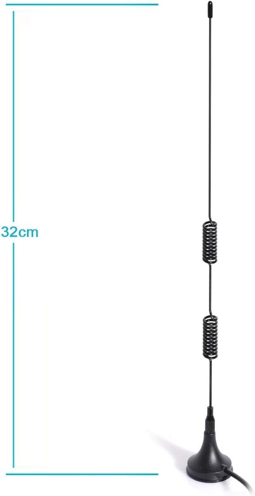 Versatile Scanner Antenna with 3m Cable – Compatible with Uniden and Whistler
