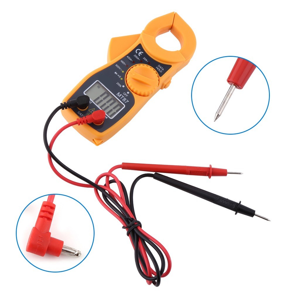 Digital Multimeter AC DC Voltmeter Ammeter Ohmmeter Volt Tester LCD Meter