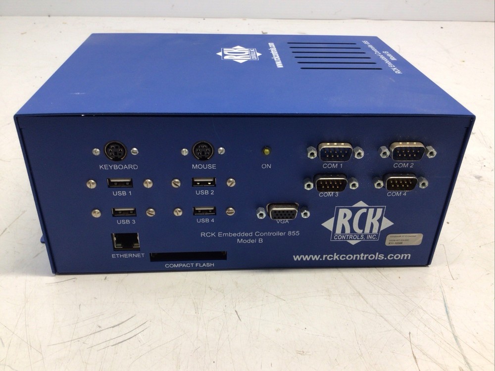 RCK Controls Inc RCK Embedded Controller 855 Model B