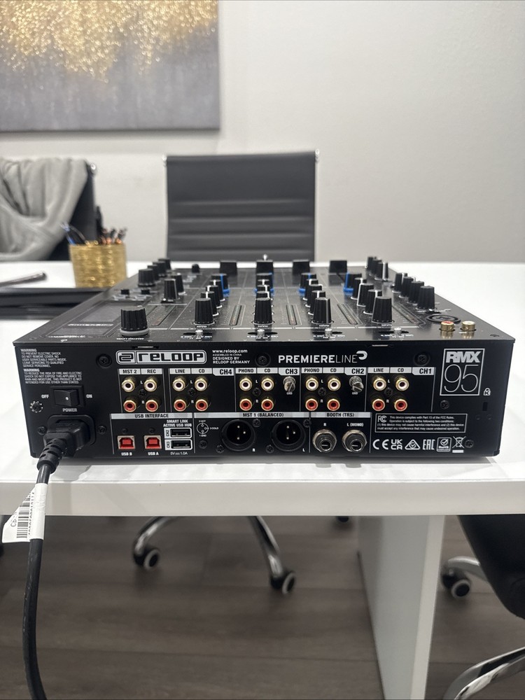 Digital Club Mixer With Interface