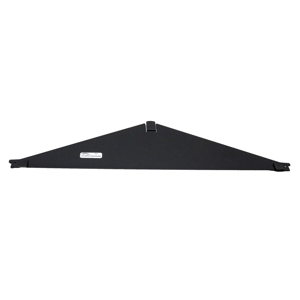 Hubbell Black Top/Bottom Cover for Rack Mount Angled Patch Panel APC