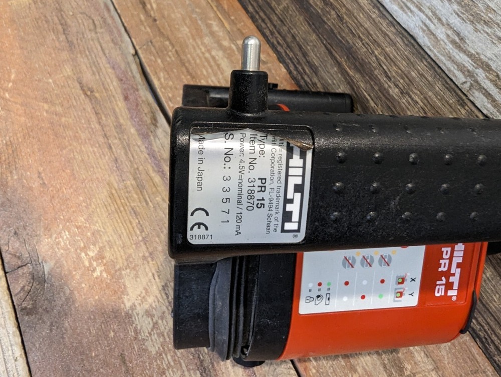 Hilti PR15 Rotary Laser Untested