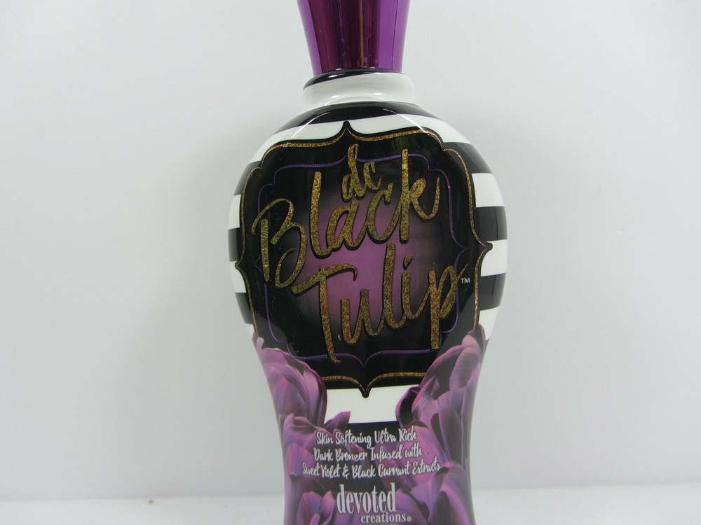 DEVOTED CREATIONS BLACK TULIP DARK BRONZER TANNING LOTION