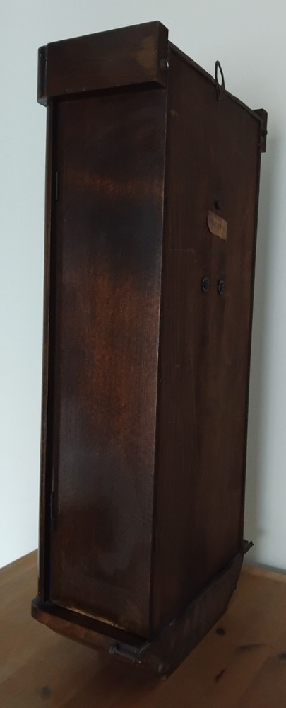 Junghans Vintage RA Pendulum German Wall Clock Oak Case