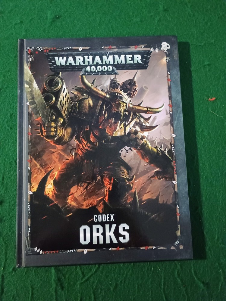 Warhammer 40K Orks Codex Hardcover WAAAGH