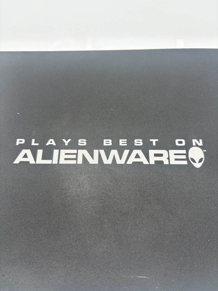 Alienware Gaming Mousepad Large Surface Area Dell "Plays Best On" Logo
