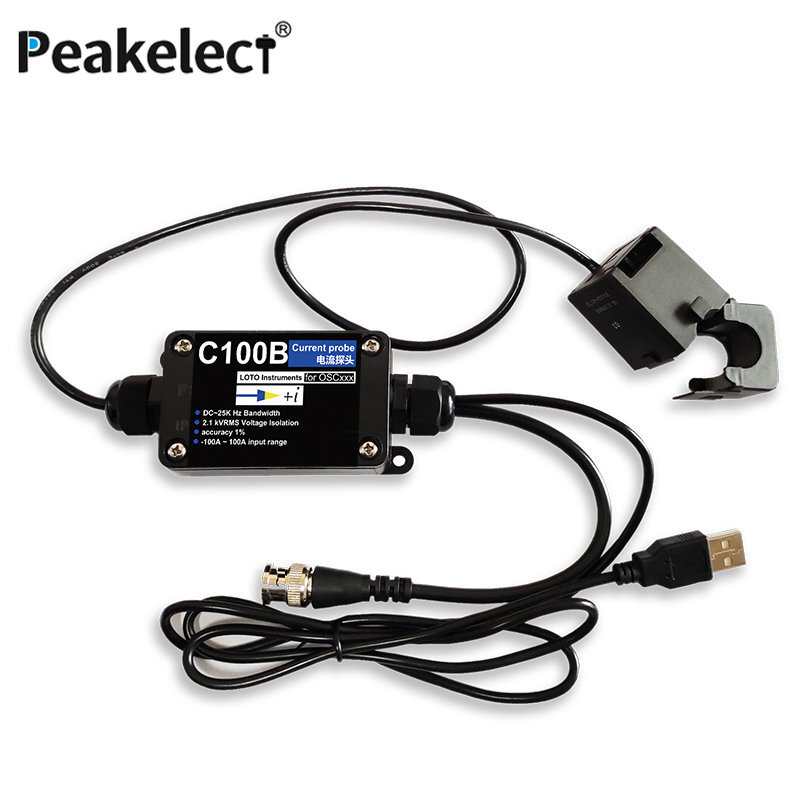 Clamp-on Current Probe Open-close Transformer 10A~200A Current Detection