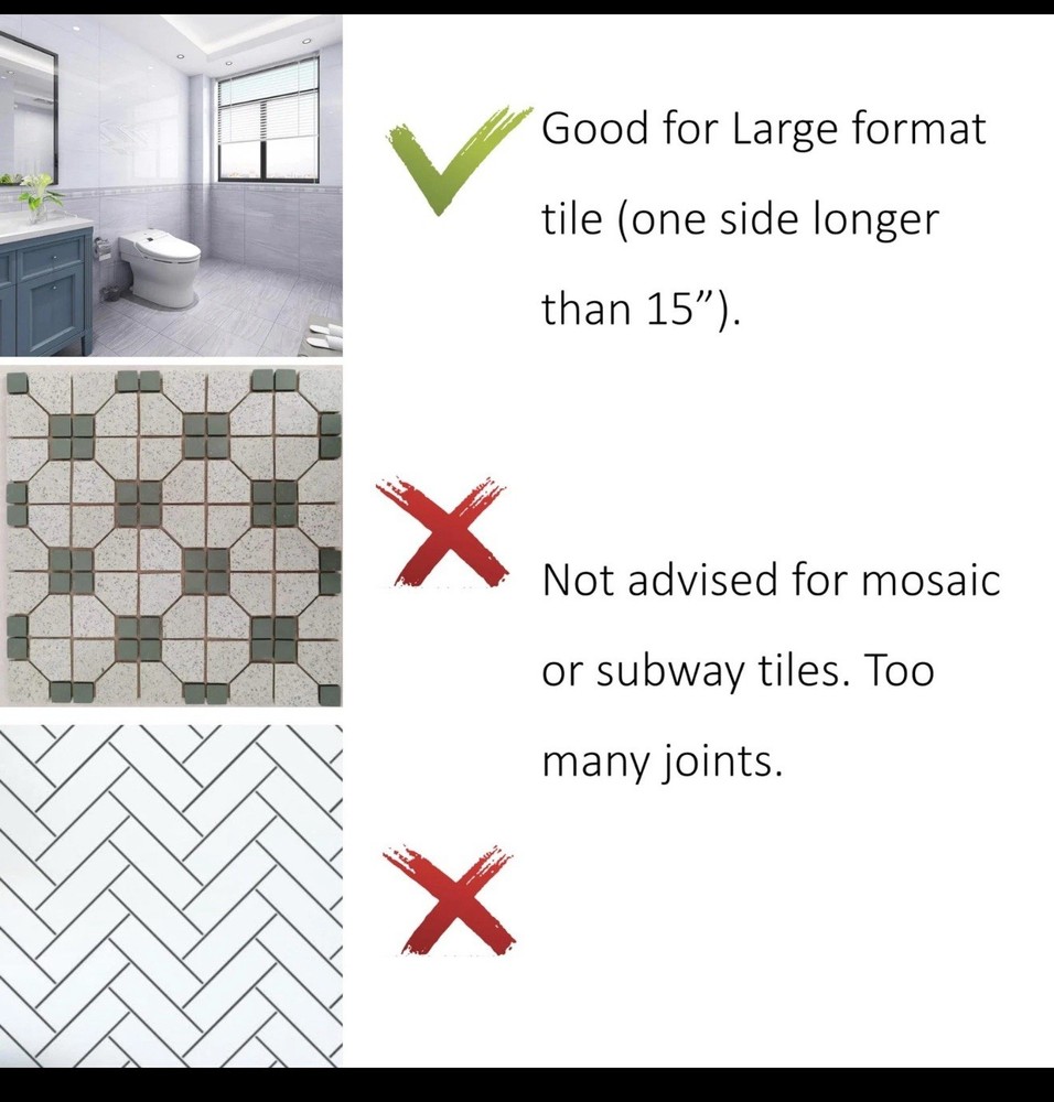 Epoxy Grout & Tools for Tile & Stone, Waterproof, Stain, Mold, Mildew, Crack