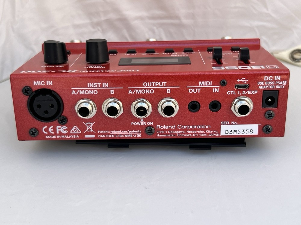 boss loop station rc-500