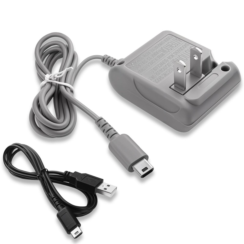 DS Lite Charger,Compatible with Nintendo DS Lite 100240V Wall Plug Adapter, w...