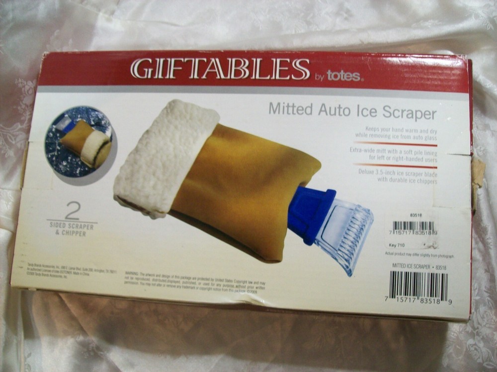 Mitted Auto Ice Scraper  ...EBR