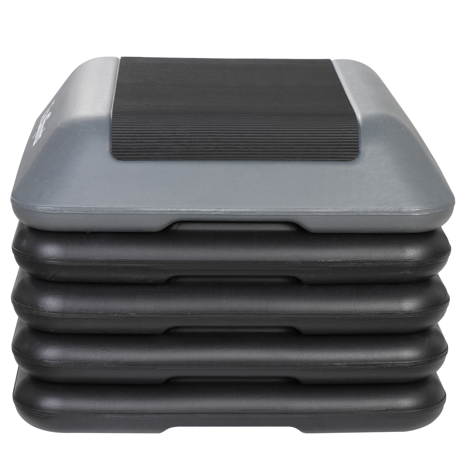 2PCS 16"x16"Aerobic Step Platform Exercise Workout Aerobic Stepper 4" - 12"