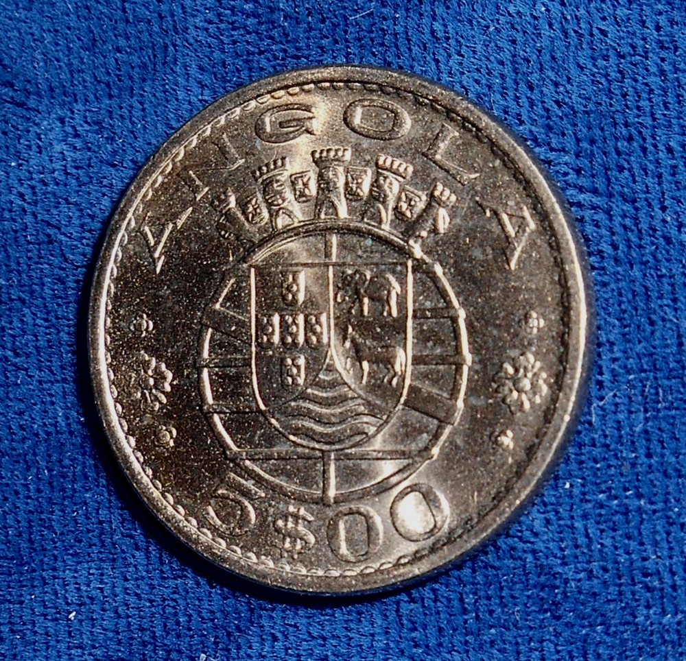 Angola 1972 5 Escudos