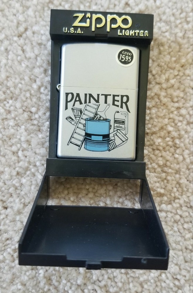 ZIPPO PAINTER Retired 2001 LIGHTER