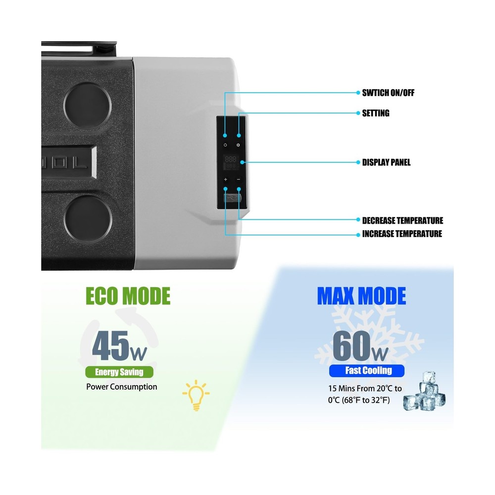Alpicool Portable Refrigerator CX30