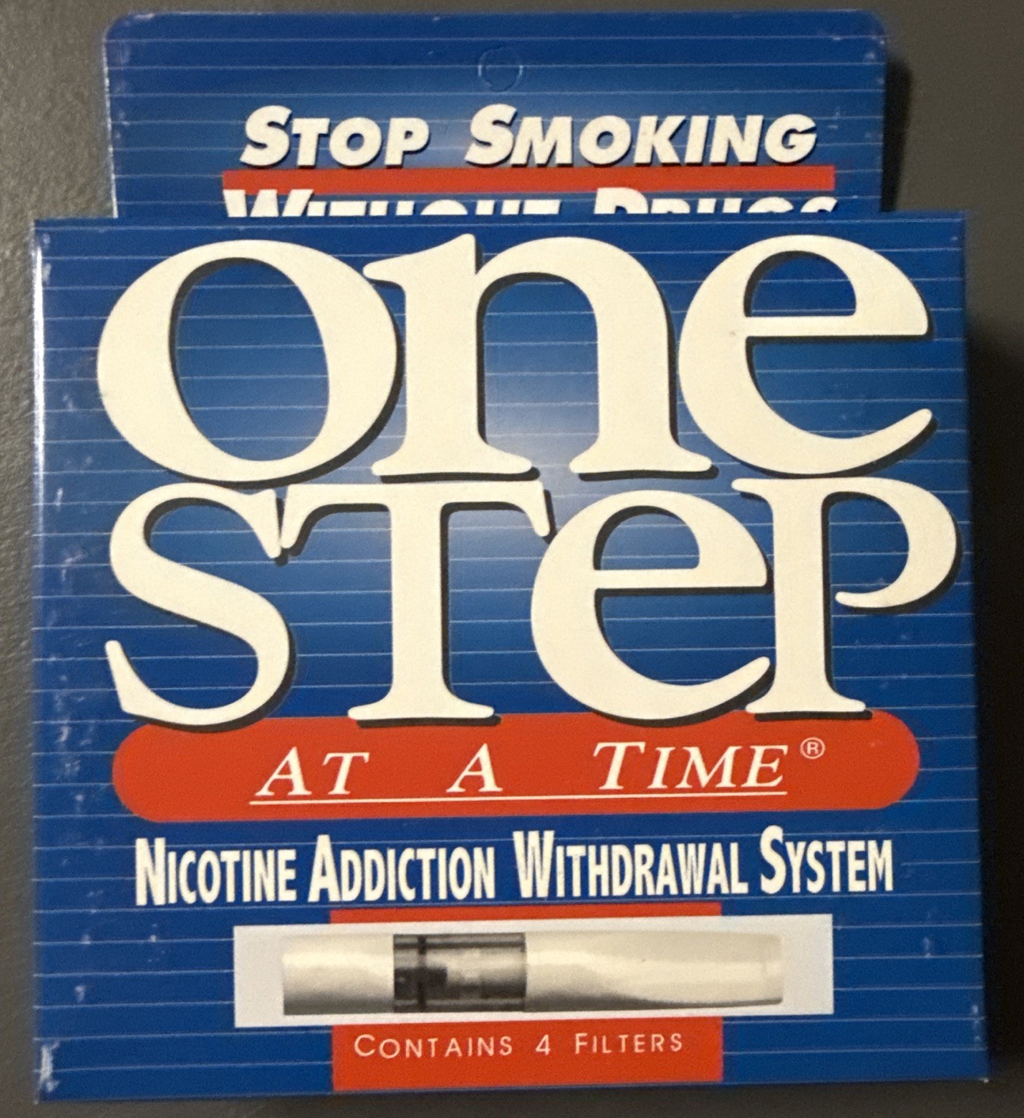 One Step at a Time Nicotine Addiction Withdrawal System (Quit Smoking) 4 Filters