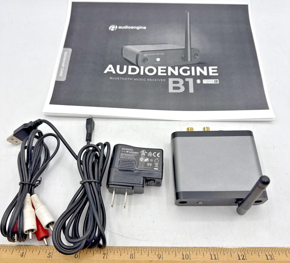 Audioengine B1 Bluetooth Music Receiver Adapter with aptX HD Audio