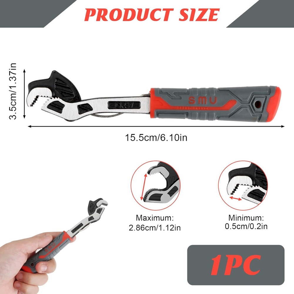 Multi-Function Adjustable Pipe , Self Adjusting , Quick Self-Adjusting Power Gri